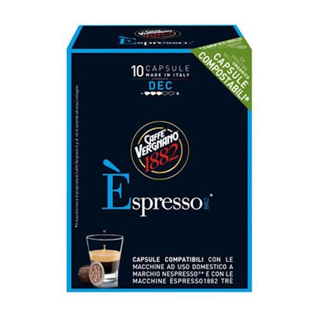 Caffe Vergnano Espresso Decaf (10xNespresso Uyumlu Kapsül)