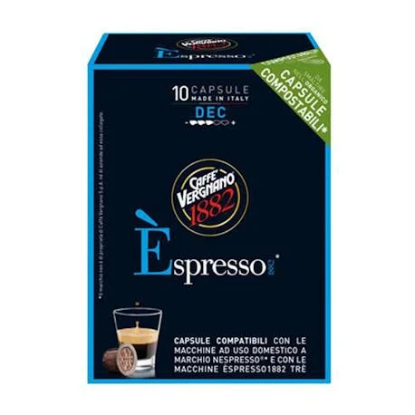 Caffe Vergnano Espresso Decaf (10xNespresso Uyumlu Kapsül)