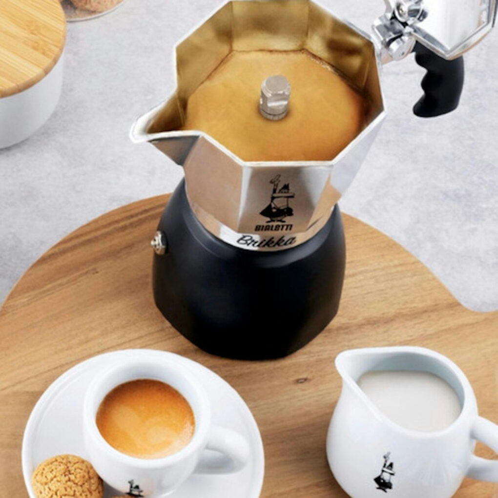 Bialetti New Brikka Mokapot (2 cup)