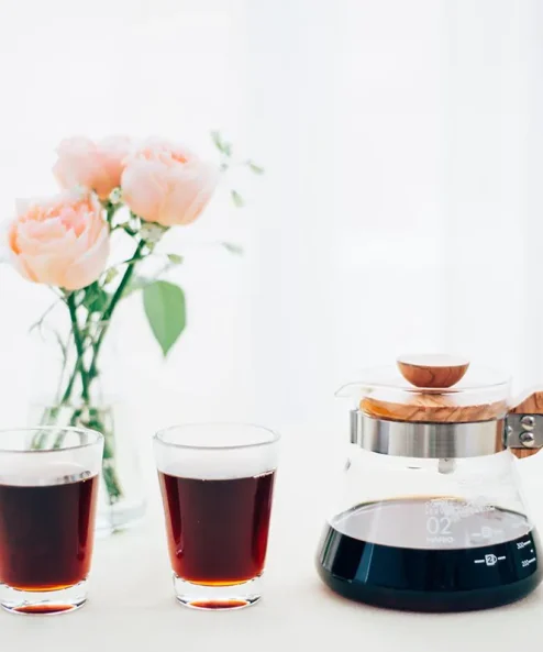 Hario V60 02 Kahve Servis Sürahisi Olive Wood