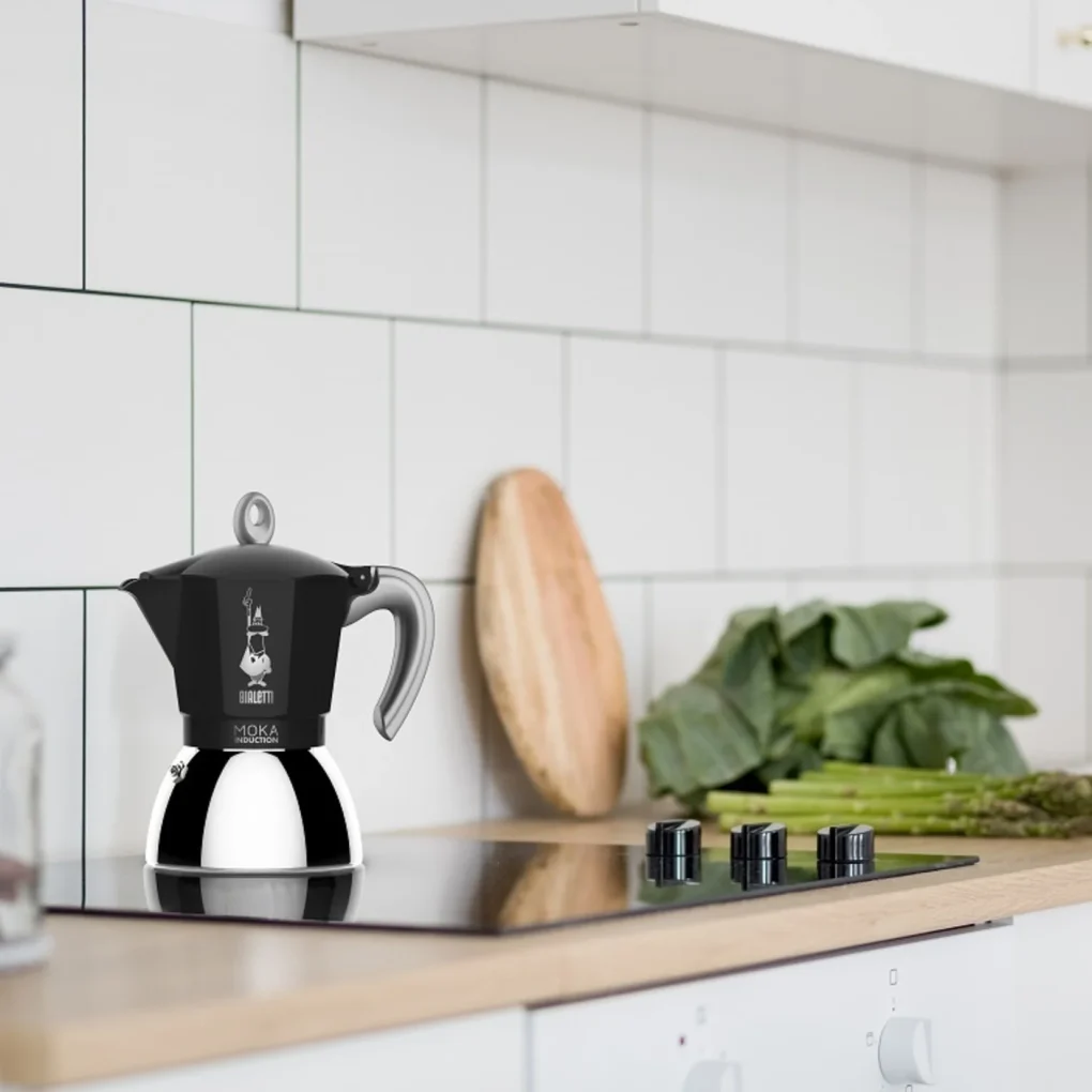 Bialetti İndüksiyon Mokapot Siyah