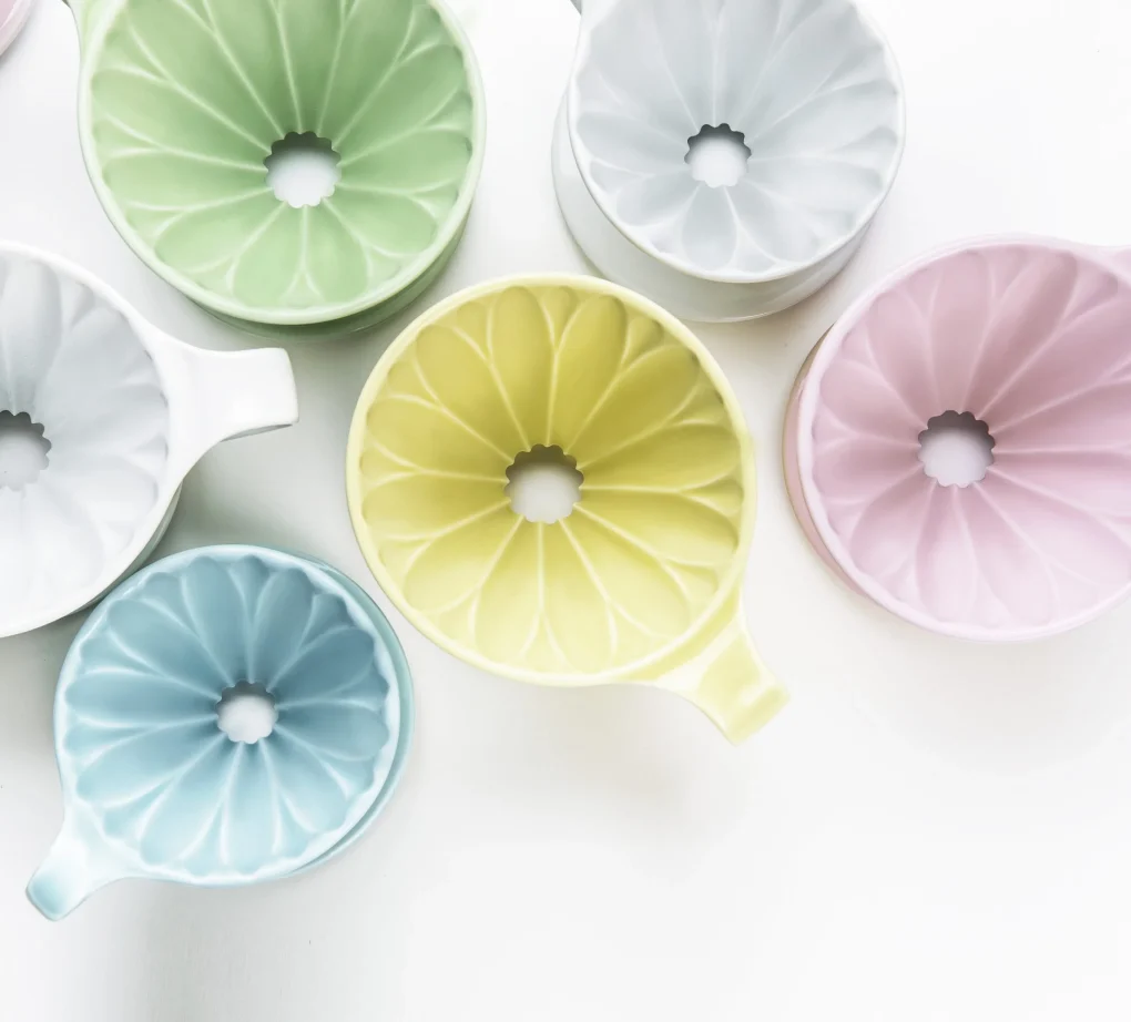Cafec Flower Dripper Cup4 ( Yeşil )