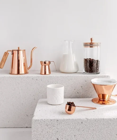 Bakır İstanbul Brew Lab Bakır Drip Kettle