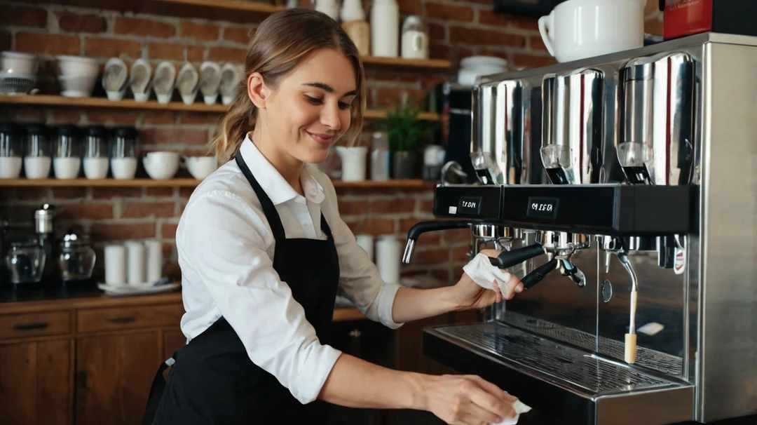 espresso kahve makinesi temizliği.
