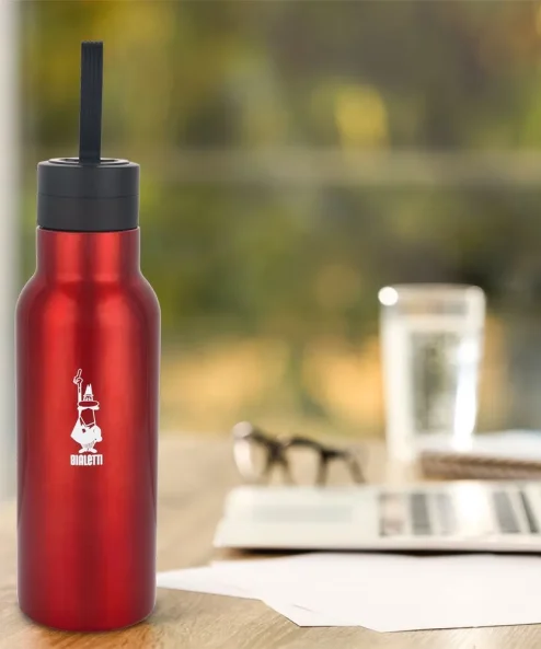 Bialetti Kırmızı Termal Şişe 500 ml