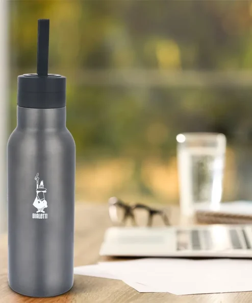 Bialetti Gri Termal Şişe 750 ml