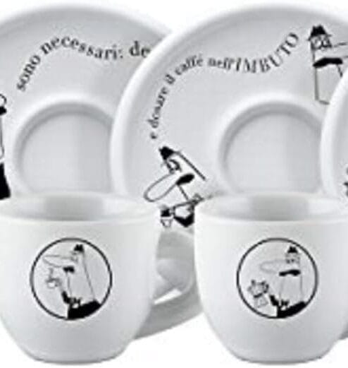 Bialetti Set 4'lü Carosello Espresso Fincan Seti