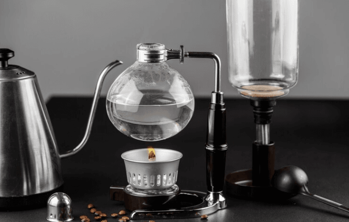 syphon kahve demleme