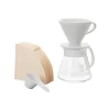 Hario V60 02 Seramik Kahve Demleme Seti - Beyaz