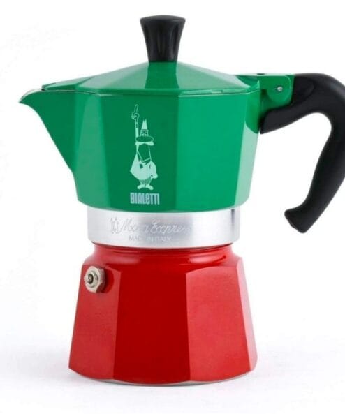 Bialetti Moka Express Italia Multicolor