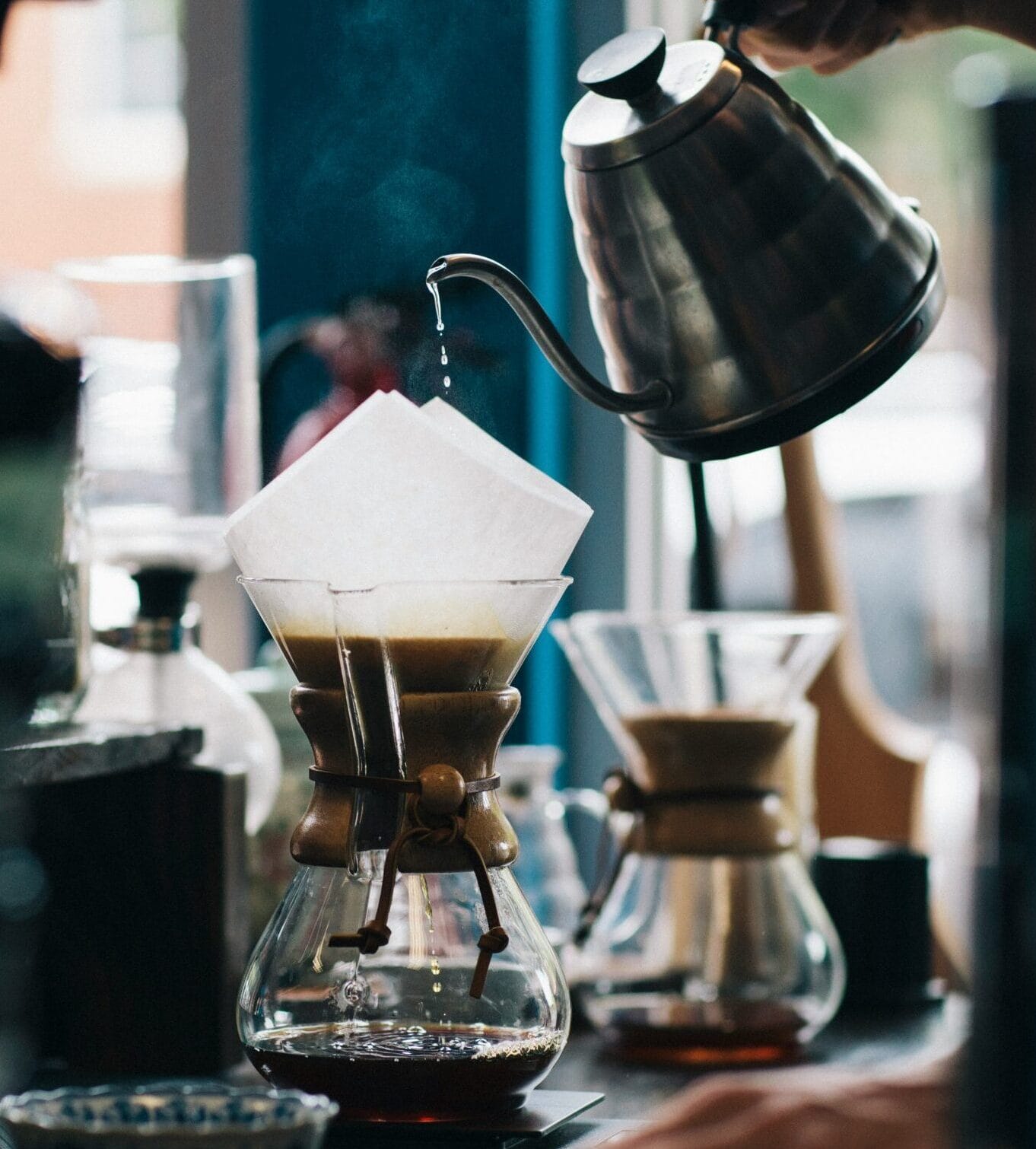 chemex ile kahve demleme