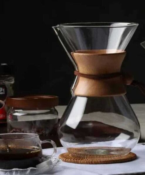 Epinox Pour Over Ahşap Tutacaklı 6 Cup