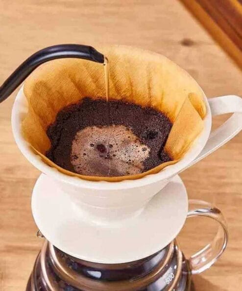 Epinox V60 Seramik Kahve Demleme Beyaz