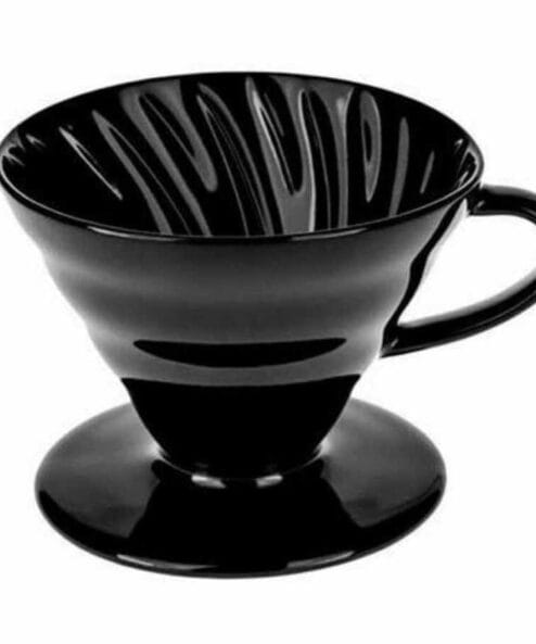 Epinox V60 Seramik Kahve Demleme Siyah