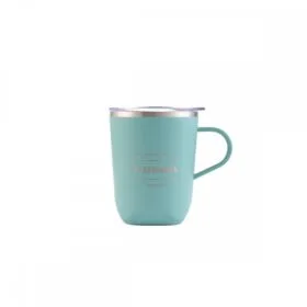Tyeso Cubic Mug Vakumlu Çelik Termal Kapaklı 300ML(Yeşil)