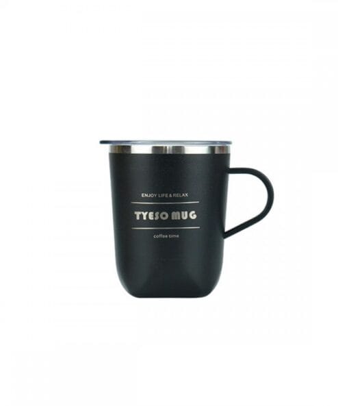 Tyeso Cubic Mug Vakumlu Paslanmaz Çelik Kapaklı 300 ML
