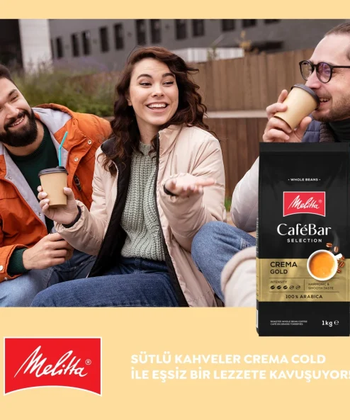 Melitta CafeBar Selection Crema Gold Çekirdek Kahve