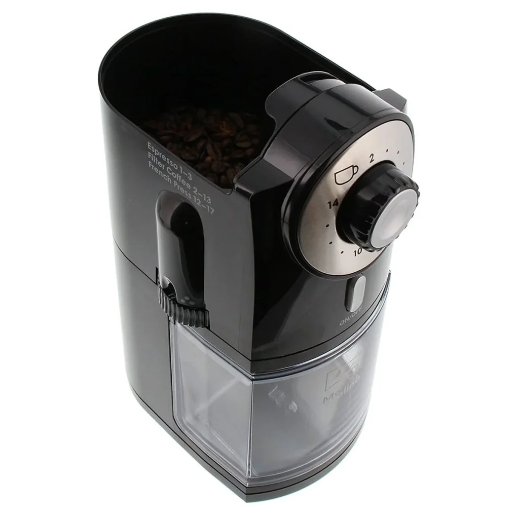 Melitta Molino Elektrikli Kahve Çekirdeği Öğütücüsü Siyah