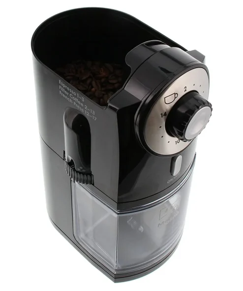 Melitta Molino Elektrikli Kahve Çekirdeği Öğütücüsü Siyah