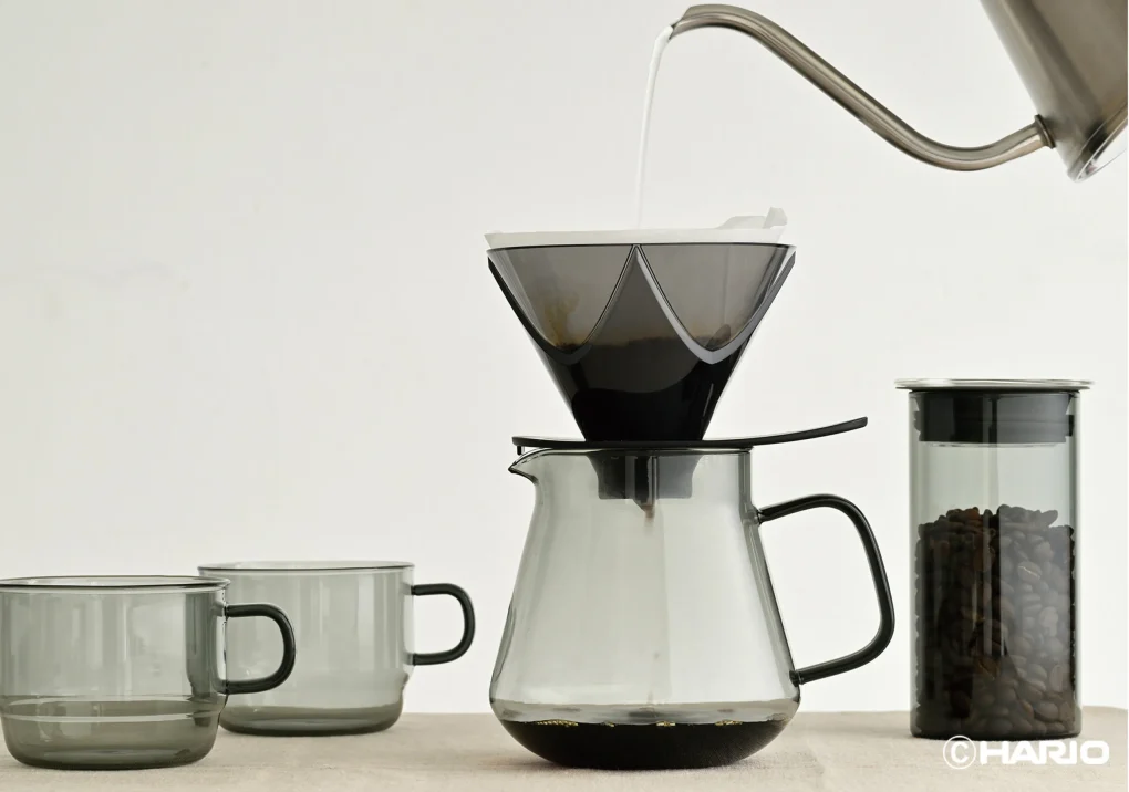Hario COLORS Tea &Coffee Servis Sürahisi 600 ml, Gri