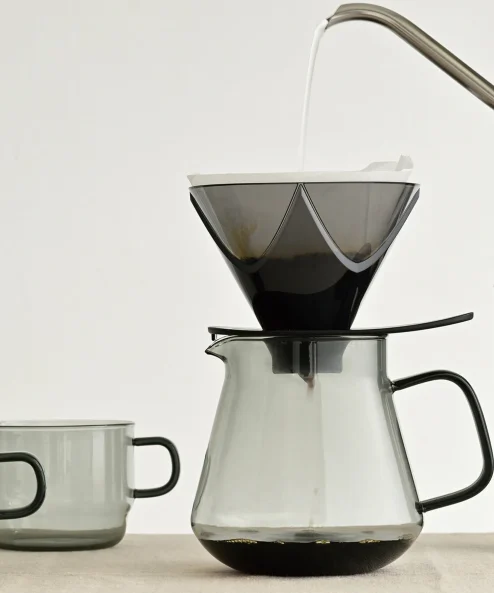 Hario COLORS Tea &Coffee Servis Sürahisi 600 ml, Gri