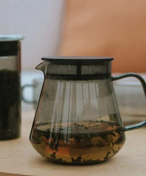 Hario COLORS Tea &Coffee Servis Sürahisi 600 ml, Gri