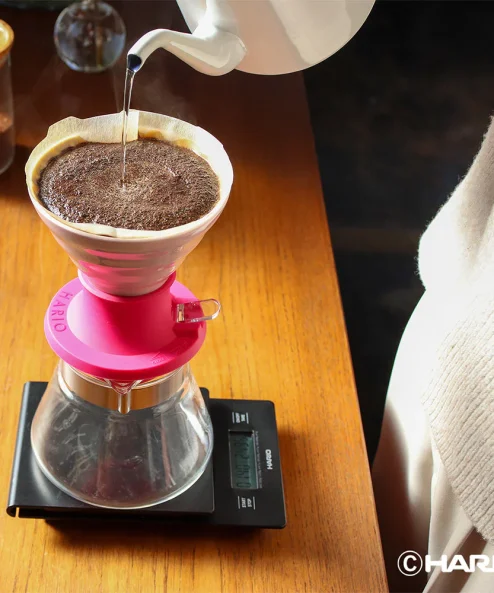 Hario V60 Immersion Ceramic Dripper SWITCH ( Pembe )