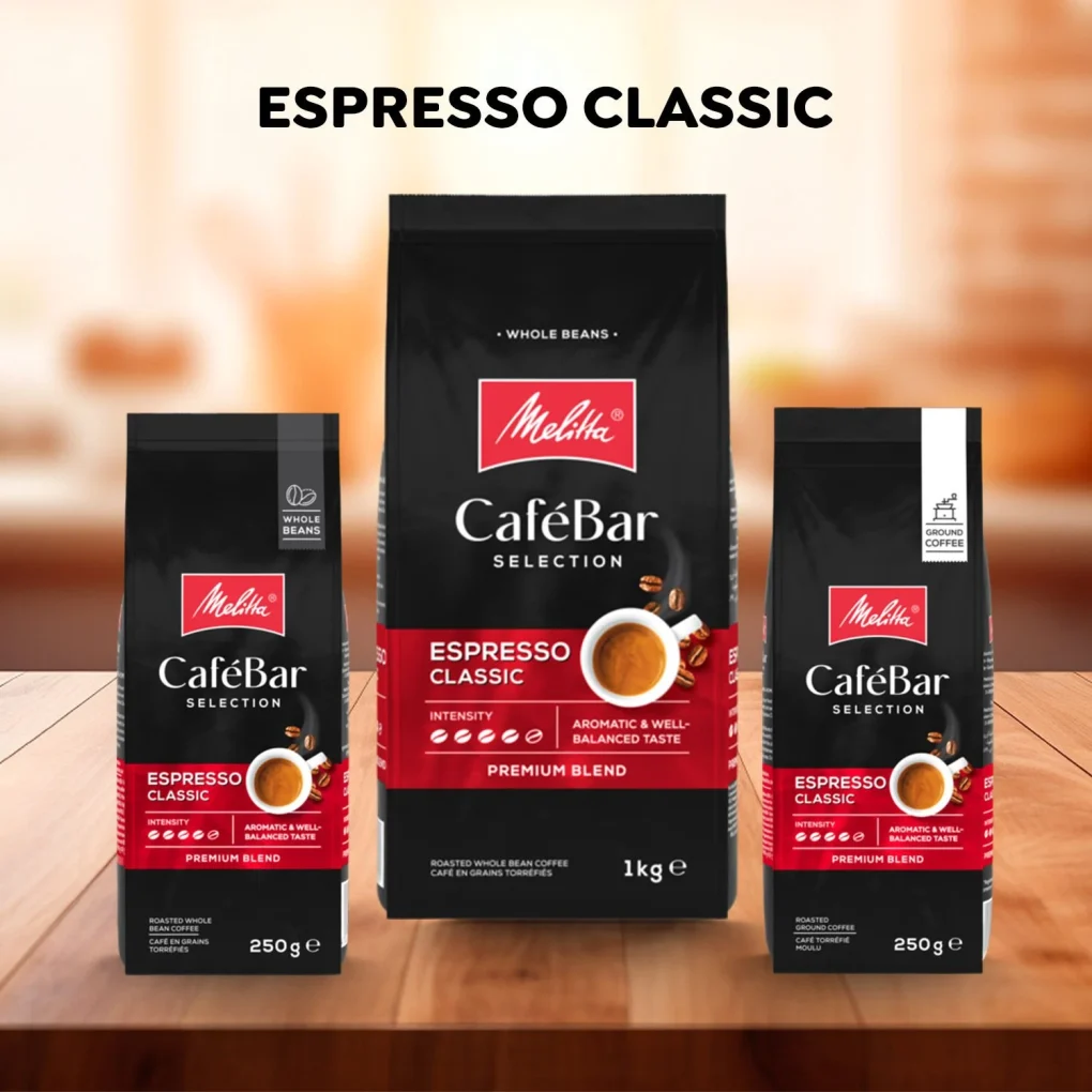 Melitta CafeBar Selection Espresso Classic Çekirdek Kahve